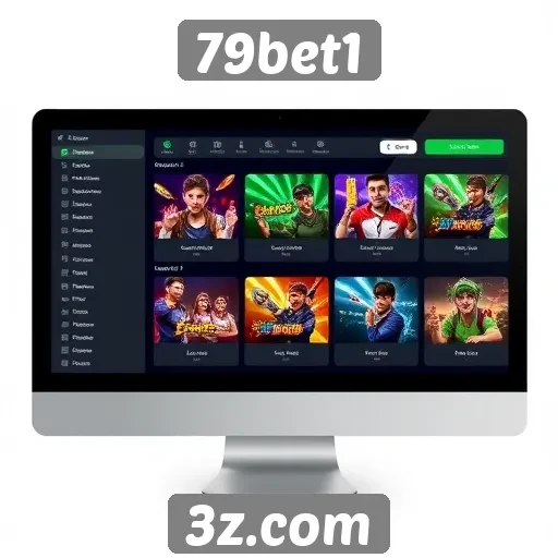 Funcionalidades e interface do 79bet1 em destaque