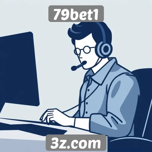 Funcionamento do suporte ao cliente no 79bet1
